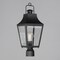 Maxim Lighting Storybook 1-Light Outdoor Post, Black 30360CLBK - alternate 3